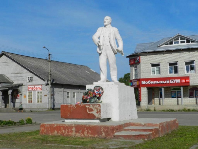 Памятник Владимиру Ленину | Каргополь